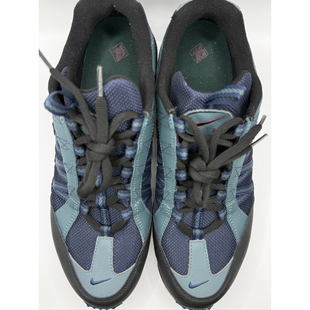 Nike Air Humara Athletic Shoes Mens 11.5 Teal Navy Blue Low Top FJ7098-001